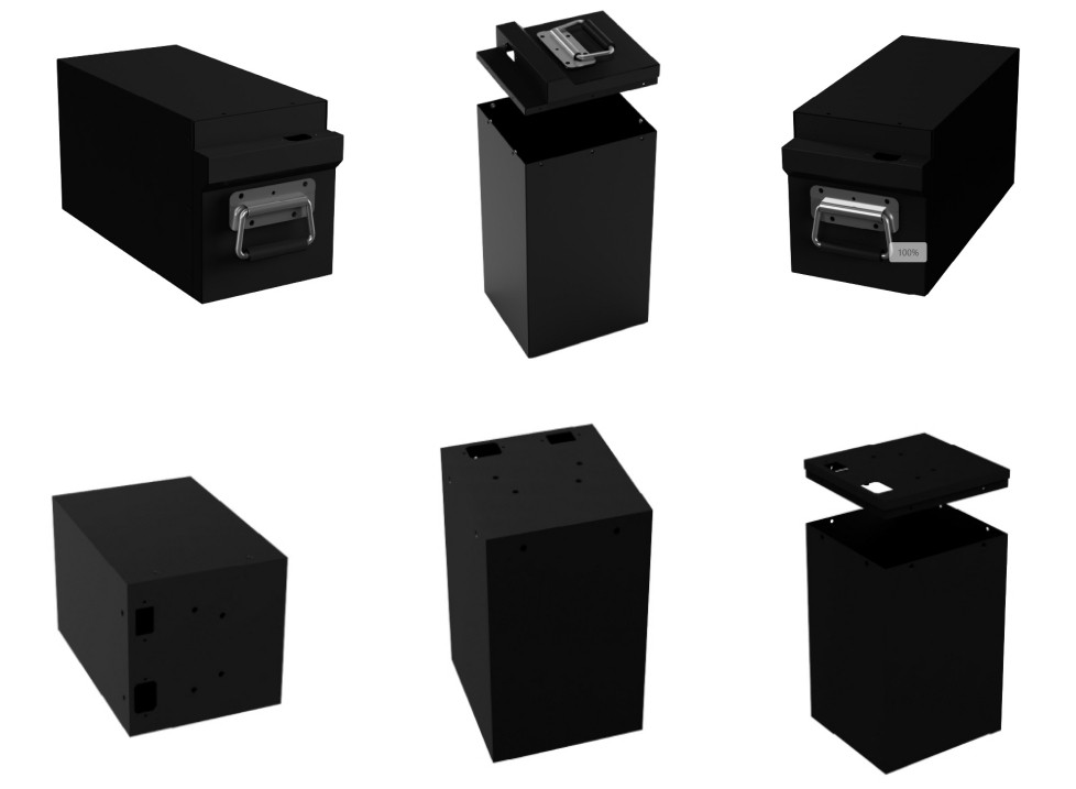 Sheet metal box shell Waterproof Car Battery Box Sheet metal box shell Waterproof Car Battery Box