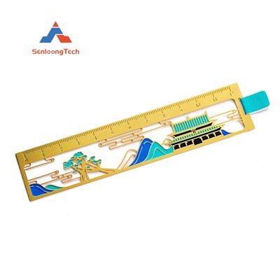 Metal Bookmark Etching ravnalo